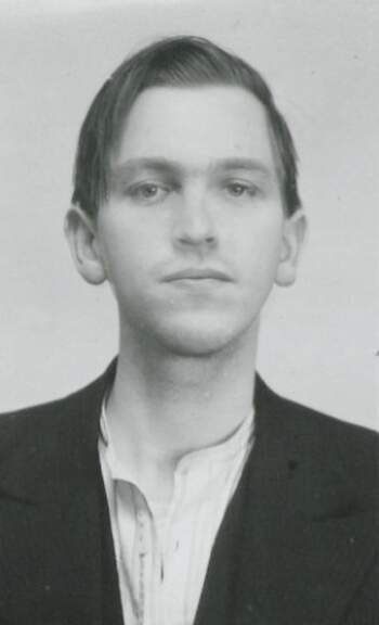 Trygve Araldsen (portrettbilde fra fangekort)