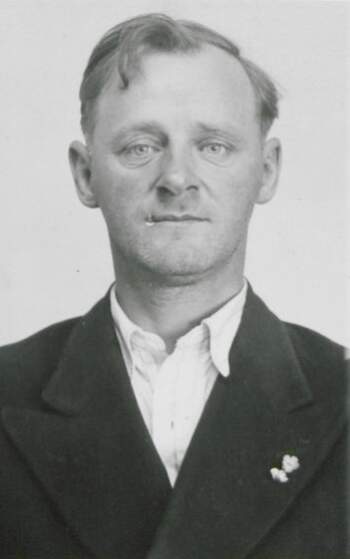 Reidar Kristiansen (portrettbilde fra fangekort)