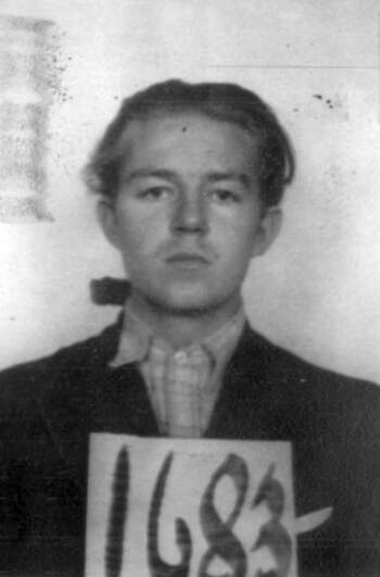 Sverre Asbjørn Halvorsen (portrettbilde fra fangekort)