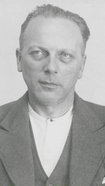 Hermann Lunde (portrettbilde fra fangekort)