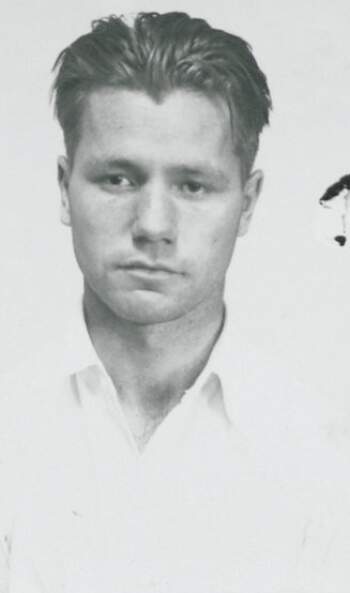 Alf Pettersen (portrettfoto fra fangekort)