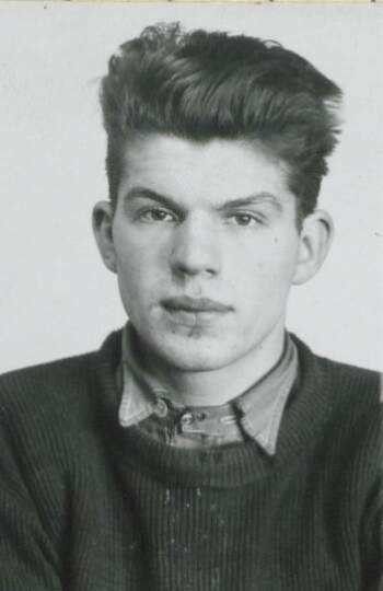 Leif Haga (portrettbilde fra fangekort)