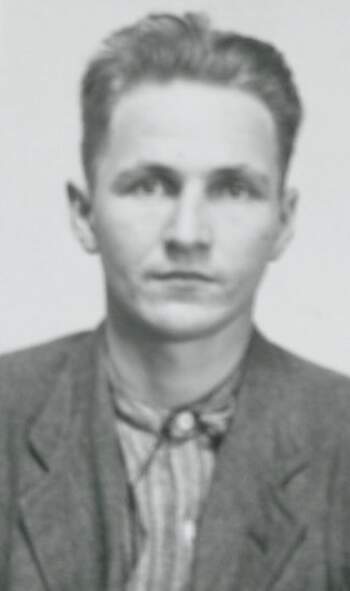 Christian Sandvik (portrettbilde fra fangekort)