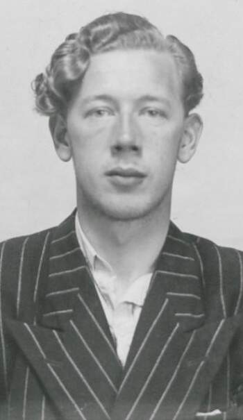 Alf Borge Larsen (portrettbilde fra fangekort)
