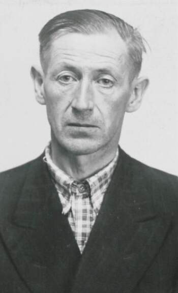 Kristian Knudsen (portrettbilde fra fangekort)