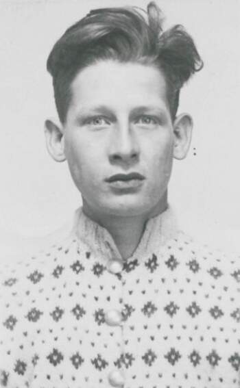 Leif Odvar Larsen (portrettbilde fra fangekort)