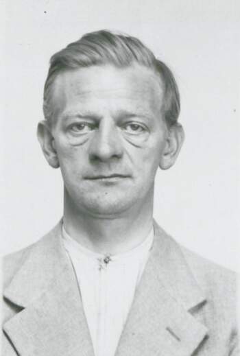 Einar Emil Hansen (portrettbilde fra fangekort)