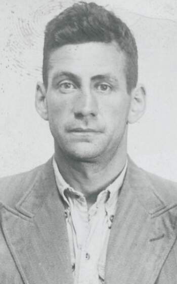 Peder Oscar Olsen Saaler (portrettbilde fra fangekort)