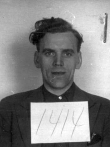 Arne Sverre Amundsen (portrettbilde fra fangekort)