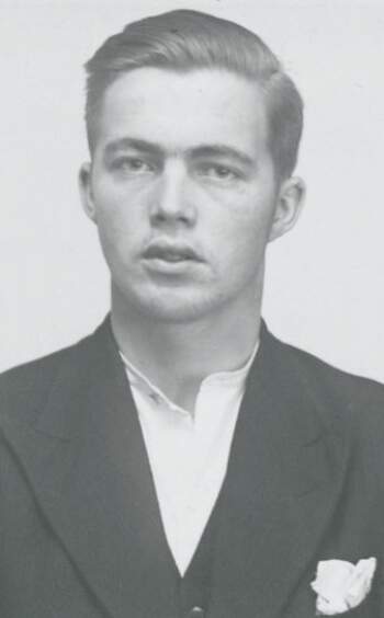 Reidar Pettersen (portrettfoto fra fangekort)