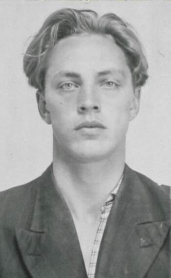 Johan Kjærnet (portrettbilde fra fangekort)