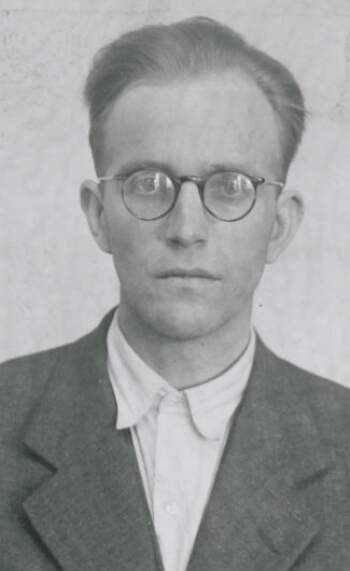 Arne Sletner (portrettbilde fra fangekort)