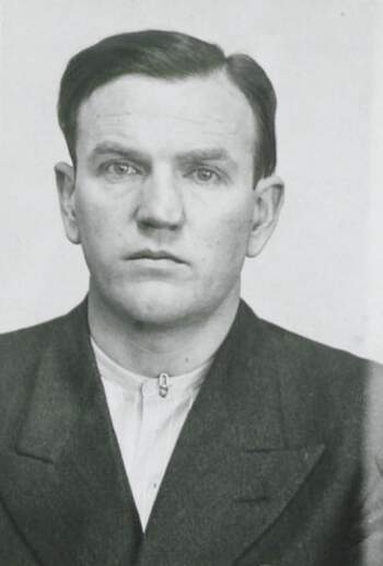 Olav Brennhovd (portrettbilde fra fangekort)
