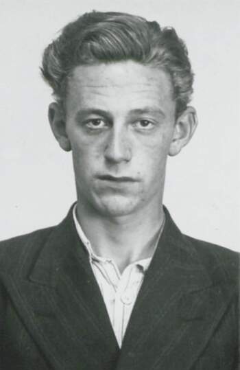 Juul Dagfinn Holmen (portrettbilde fra fangekort)