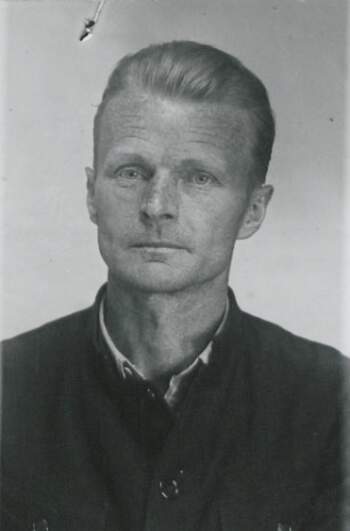 Arne Torbjørn Hansen (portrettbilde fra fangekort)