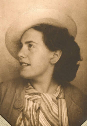 Sara Bella Mahler (Uthaug) (portrettbilde, 1940)