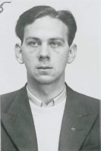 Ragnar Sverre Pedersen (portrettbilde fra fangekort)