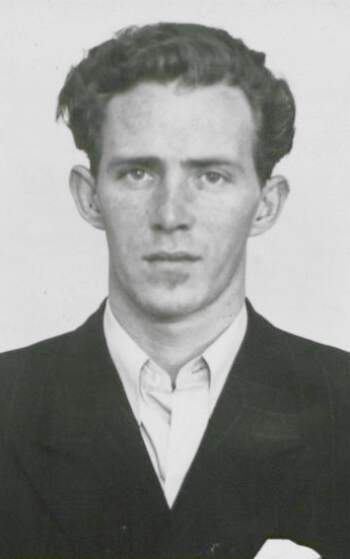 Sverre Norberg (portrettbilde fra fangekort)