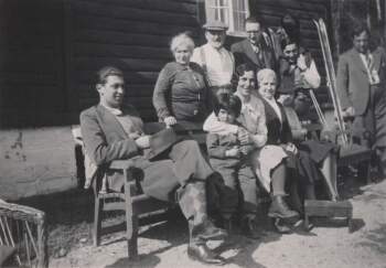 Ved familien Mendelsohns hytte (1940)