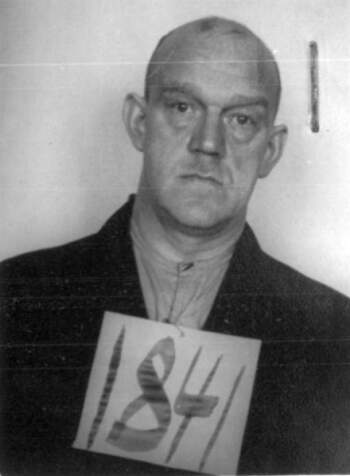 Anders Gagnås (portrettbilde fra fangekort)