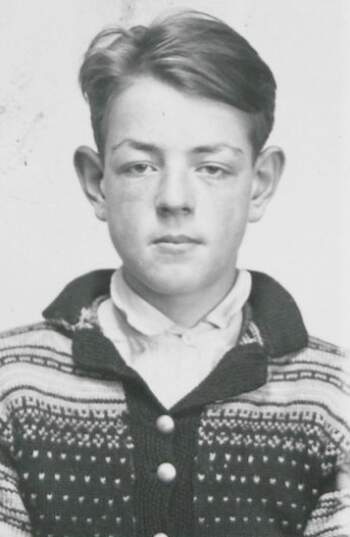 Arne Johansen (portrettbilde fra fangekort)