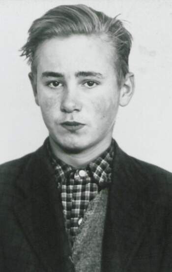 Bjørn Bergum (portrettbilde fra fangekort)