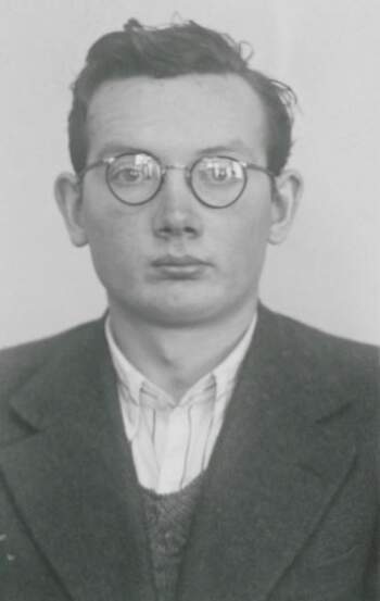 Andreas Hans Klose (portrettbilde fra fangekort)