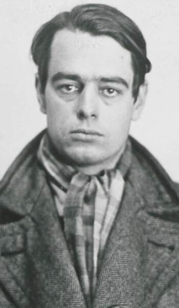 Carl Christian Lange (portrettbilde fra fangekort)