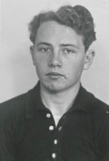 Arne Johan Johansen (portrettbilde fra fangekort)