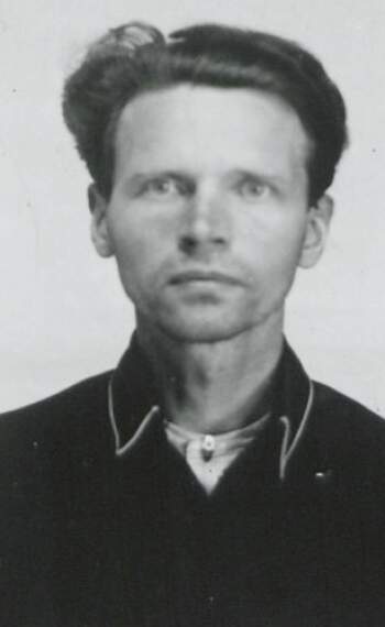 Helge Wilhelm Syversen (portrettbilde fra fangekort)