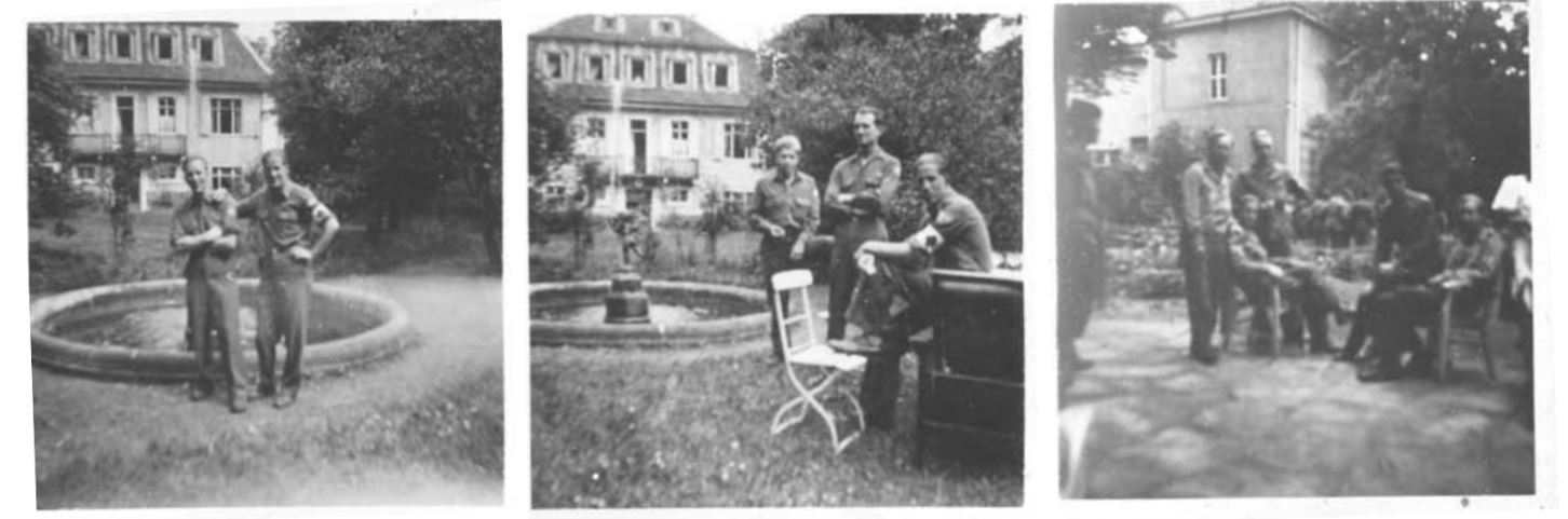 Flere av de rømte fangene sluttet seg til amerikanske styrker i Heidelberg. De fikk amerikanske uniformer, men med norske flagg på. 