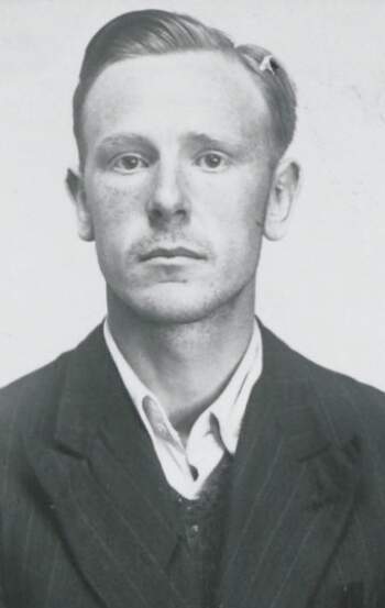 Karl Haug (portrettbilde fra fangekort)