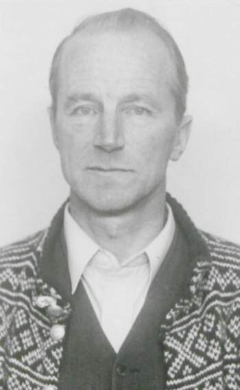 Alf Nielsen (portrettbilde fra fangekort)
