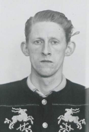 Ragnar Frank Andersen (portrettbilde fra fangekort)