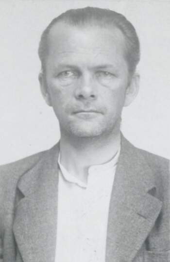 Carl Steen Carlsen (portrettbilde fra fangekort)