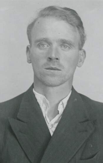 Eivind Dale (portrettbilde fra fangekort)
