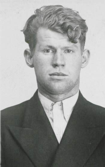 Reidar Kristoffersen (portrettbilde fra fangekort)