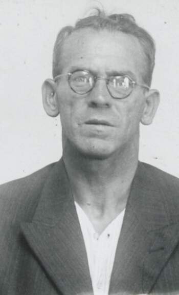 Gustav Weise (portrettbilde fra fangekort)