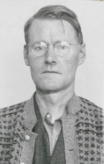 Helge Imerslund (portrettbilde fra fangekort)