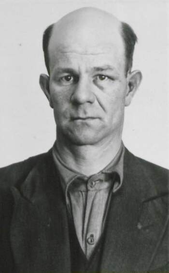 Arne Lunde (portrettbilde fra fangekort)