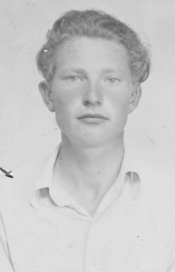 Johan Fritjof Nilsen (portrettbilde fra fangekort)