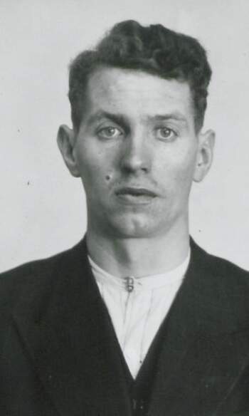 Ivar Gunnar Stokke (portrett fra fangekort)