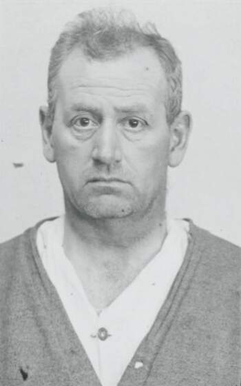 Oskar Norman Olsen (portrettbilde fra fangekort)