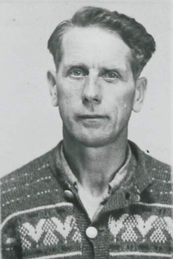 Nils Bendiksen (portrettbilde fra fangekort)