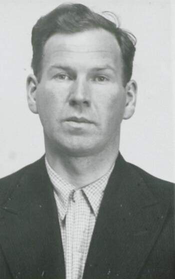 Håkon Gundersen (portrettbilde fra fangekort)