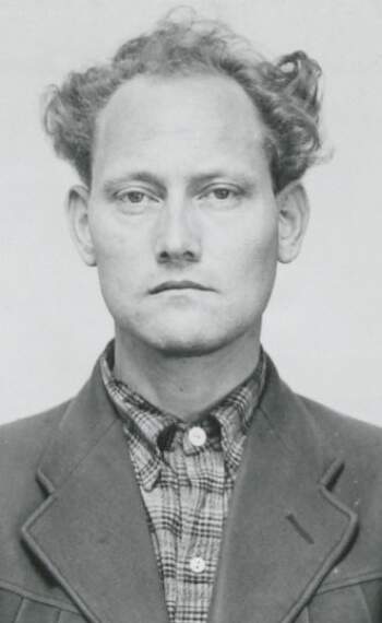Julian Strøm (portrett fra fangekort)
