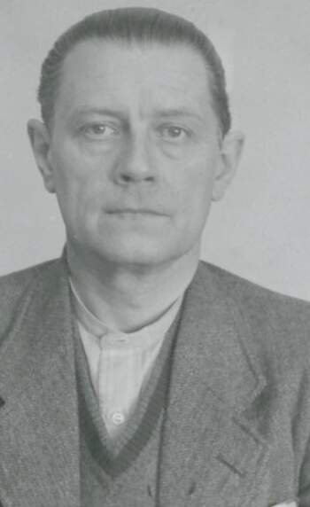 Steen Blom Westberg (portrettbilde fra fangekort)