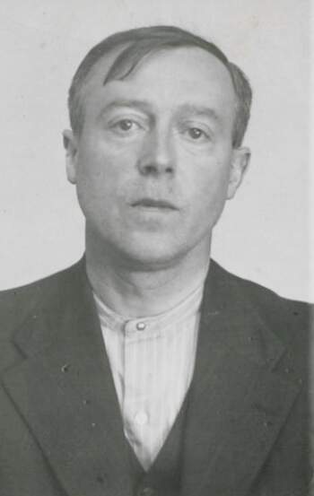 Sverre Jørgensen (portrettbilde fra fangekort)