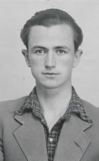 Erling Karstad (portrettbilde fra fangekort)