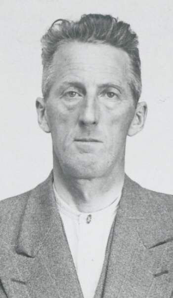 Bjarne Skogsholm (portrettbilde fra fangekort)